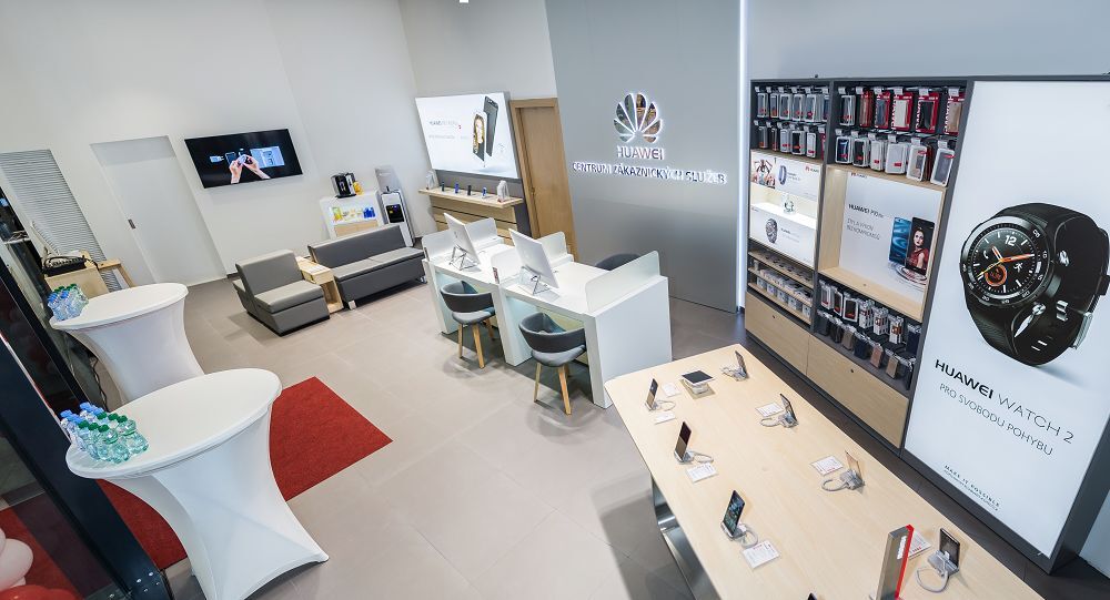 Huawei zákaznické centrum