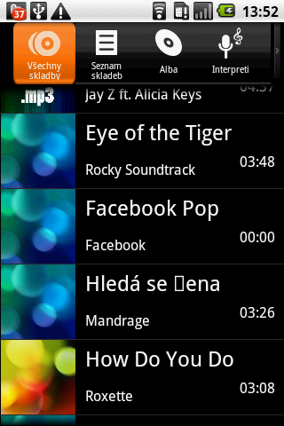 Hudební přehrávač