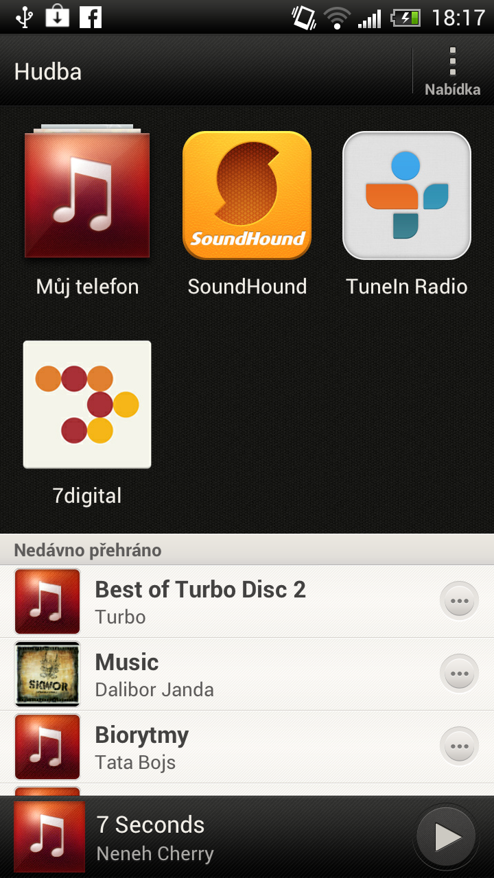 Hudební přehrávač