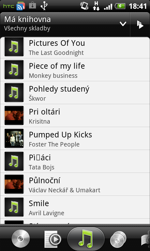 Hudební přehrávač