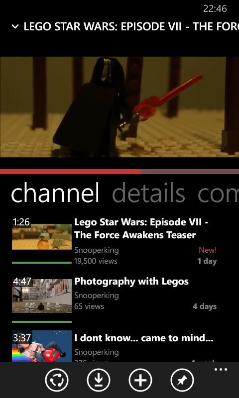 Hudební přehrávač ve Windows Phone