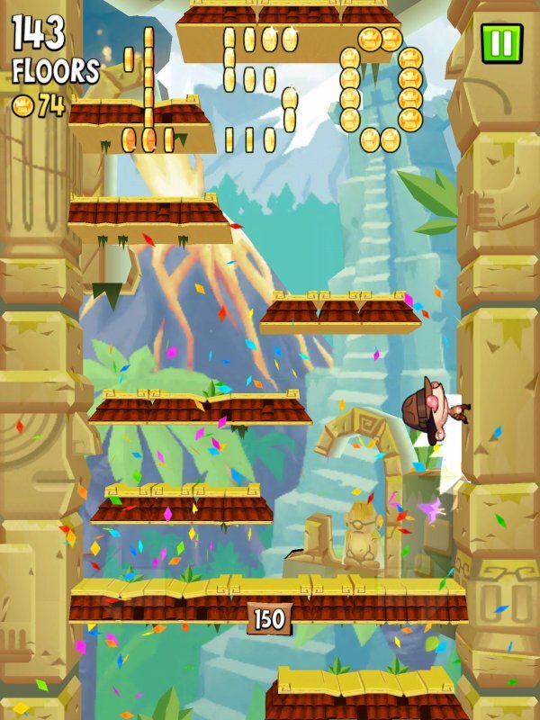 Icy Tower 2 Temple Jump