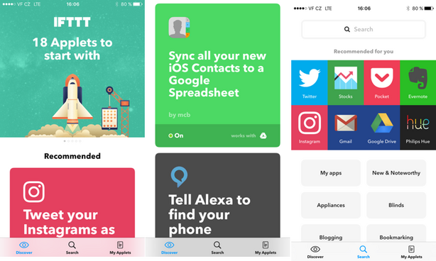 IFTTT ios 1