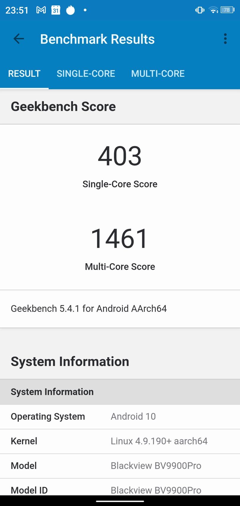 iGET Blackview GBV9900 Pro Thermo