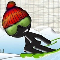 Stickman Ski Racer: extrémní lyžování plné dlouhých skoků