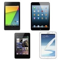 Srovnání: Nový Nexus 7 vs. iPad mini, Galaxy Note 8.0 a Nexus 7