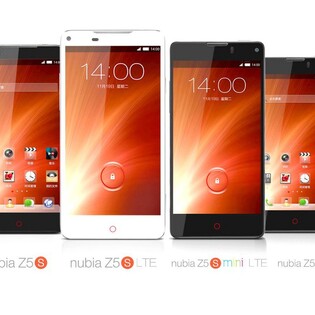 Nubia vylepšuje: představila modely Z5S a Z5S mini