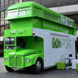 Nokia X v Praze: navštívili jsme zelený autobus pro vývojáře