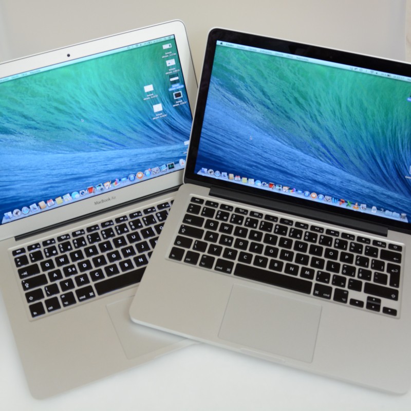 Porovnání Apple MacBook Air 13 nebo Pro 13 Retina?
