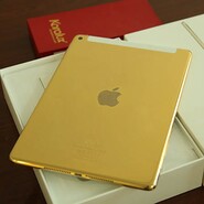Luxusní Apple iPad Air 2 pokrývá 24karátové zlato