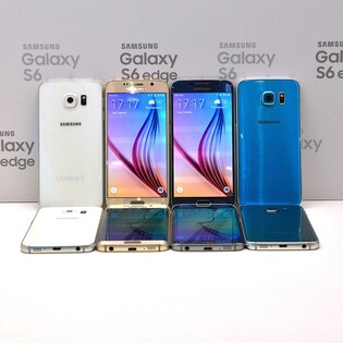 Samsung Galaxy S6 ve všech barvách: fotogalerie a video z MWC