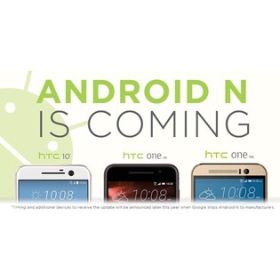 Android 7.0 Nougat pro HTC 10 dorazí v průběhu příštího čtvrtletí