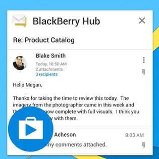 Android aplikace týdne: BlackBerry Hub