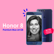 Honor 8 Premium bude dočasně dostupný také v modré variantě
