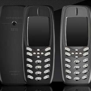 Novodobá Nokia 3310 za 92 tisíc korun? Gresso zhmotnilo retro z titanu