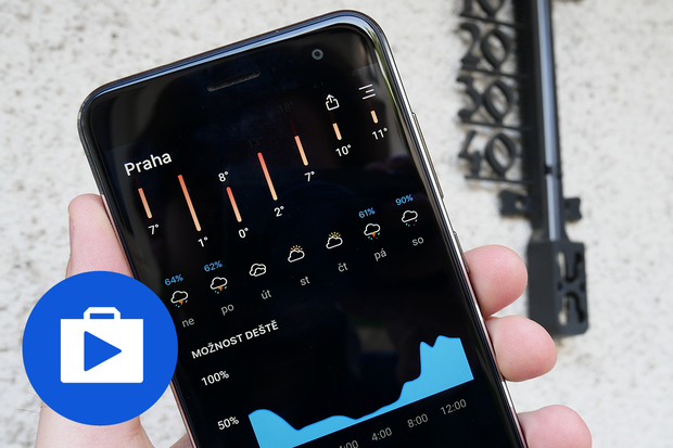 Today Weather: prosté, ale pěkné předpovědi počasí