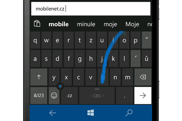 Oblíbená klávesnice z mobilních Windows se přesouvá na tablety