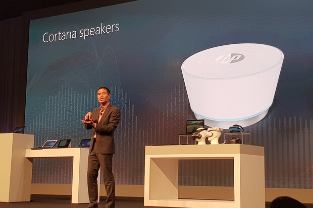 Microsoft ukázal další reproduktor s Cortanou, vyrobí ho HP