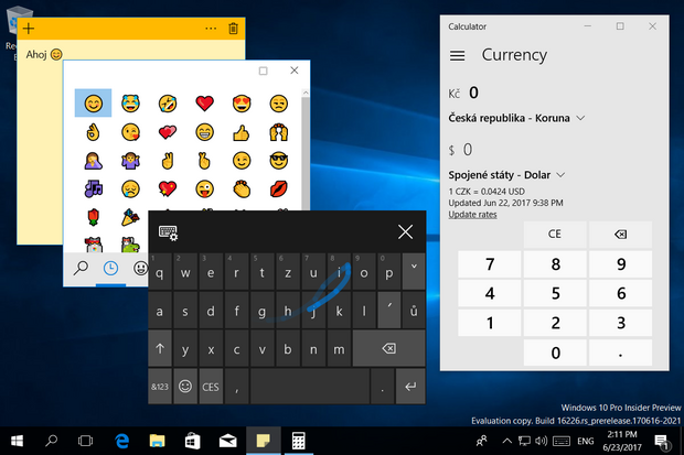 Sledování zátěže GPU a další novinky. Microsoft uvolnil nové sestavení Windows 10