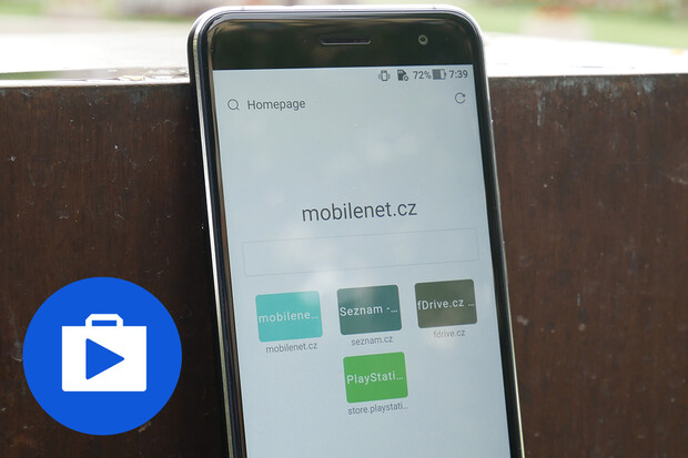 Vyzkoušejte elegantně vypadající prohlížeč Via