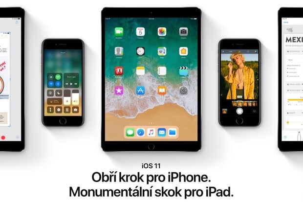 Co umí iOS 11? Zjistěte s námi, co se na podzim naučí vaše iPhony a iPady