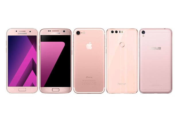 Stop nudné černé, vybíráme TOP 5 růžových telefonů