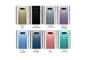 Samsung Galaxy Note 8 uniká v nové barevné variantě. A že mu to sluší