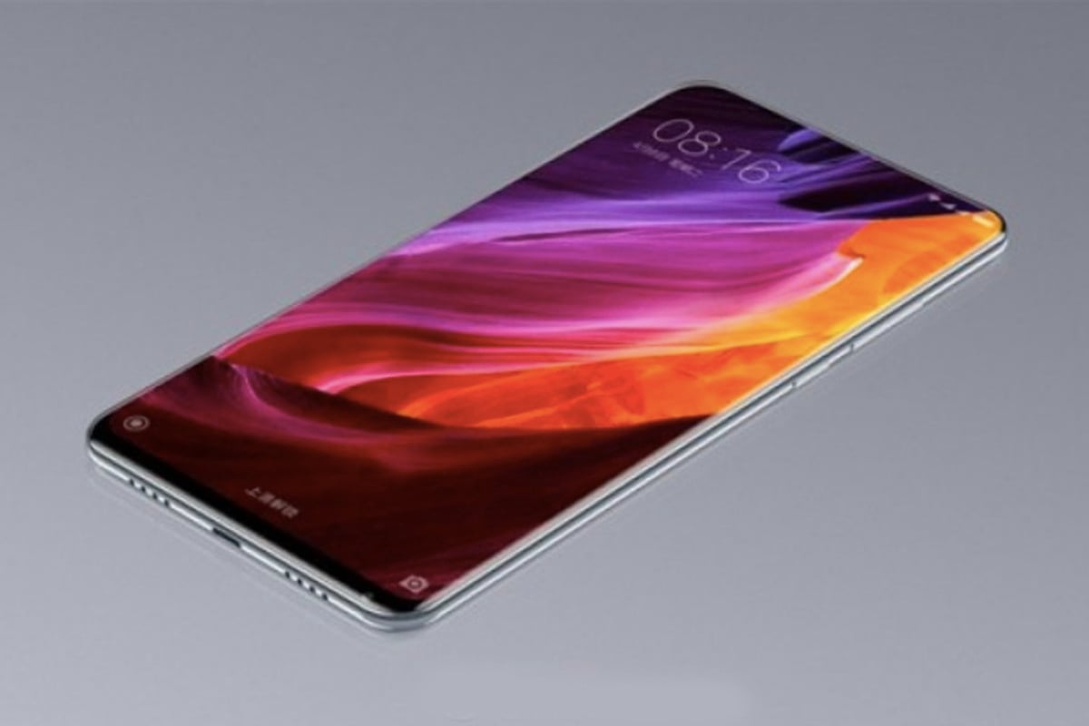 Смартфон xiaomi нова. Xiaomi mi Mix 7. Xiaomi mi безрамочный. Новый безрамочный Xiaomi. Xiaomi безрамочный экран.