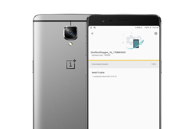 OnePlus spouští aktualizaci na Android Oreo pro modely 3 a 3T