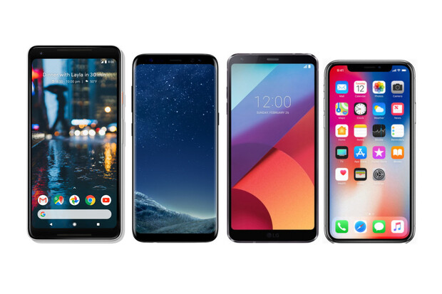 Novy Pixel Xl 2 Vs Samsung Galaxy S8 Lg G6 A Apple Iphone X Mobilenet Cz