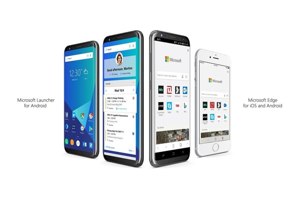 Microsoft představil Edge pro Android a iOS i aktualizovaný launcher