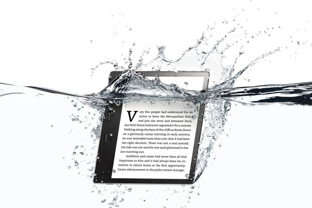 Nová verze čtečky Kindle Oasis se chlubí odolností proti vodě