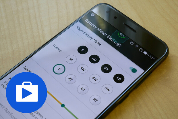 Šikovný ukazatel baterie nejen pro fanoušky výřezů displeje