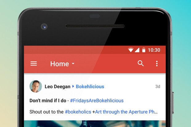 Google kompletně překopal aplikaci Google+ pro Android