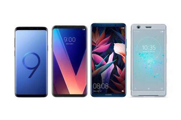 Samsung Galaxy S9 a Sony Xperia XZ2: jak si vedou vedle konkurence