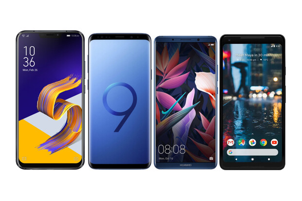 Špička od ASUSu: ZenFone 5Z kontra Galaxy S9+, Mate 10 Pro a Pixel 2 XL