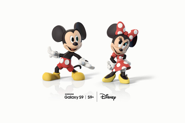 Mezi AR Emoji v řadě Galaxy S9 dorazil Mickey Mouse s Minnie