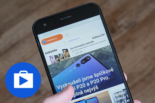 Internetový prohlížeč Smooz snadno obsloužíte i jednou rukou