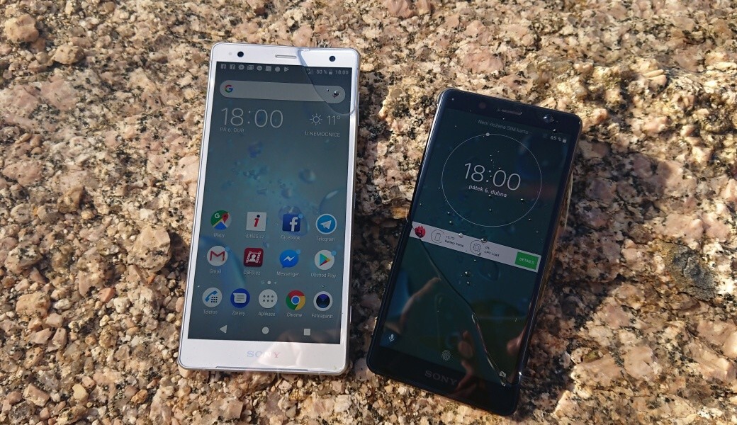 Sony Xperia XZ2 a XZ2 Compact