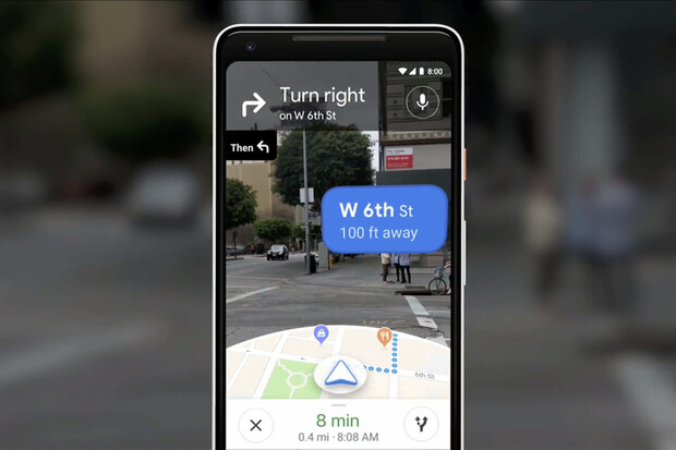 Navigace v rozšířené realitě? Ano, již brzy v rámci Google Map