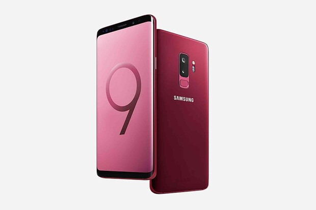 Samsung zahalí Galaxy S9 a S9+ do elegantní burgundské červené