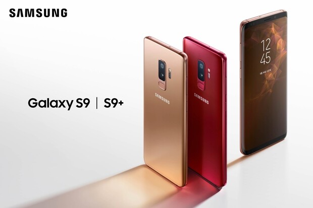 Samsungy Galaxy S9 přicházejí v letní zlaté a burgundské červené variantě