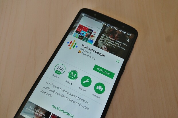 Google spustil vlastní aplikaci pro přehrávání podcastů