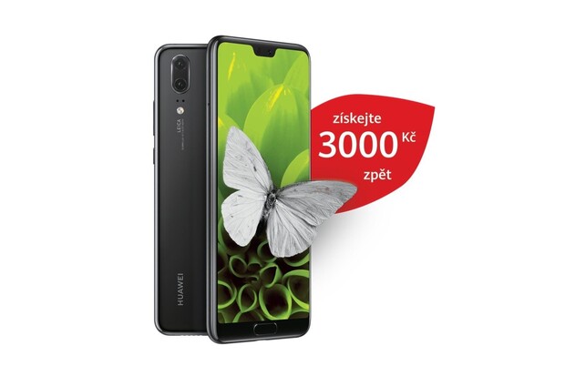 Cashback má i Huawei. Výrobce vám po nákupu P20 vrátí 3 tisíce