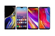 Samsung Galaxy Note9 vs. Huawei P20 Pro, LG G7 ThinQ a Xiaomi Mi 8