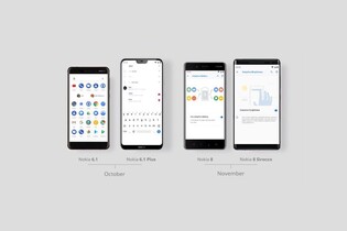 HMD Global rozbíhá aktualizaci na Android 9.0 Pie. První na řadě jsou Nokie 6.1