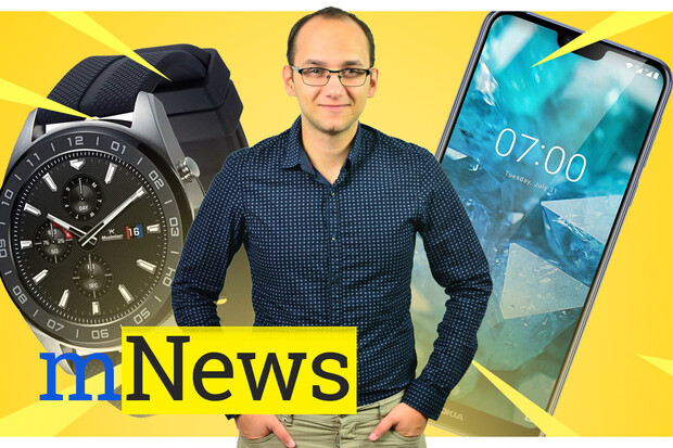 Telefon od Nokie, inovativní hodinky LG a další zprávy týdne