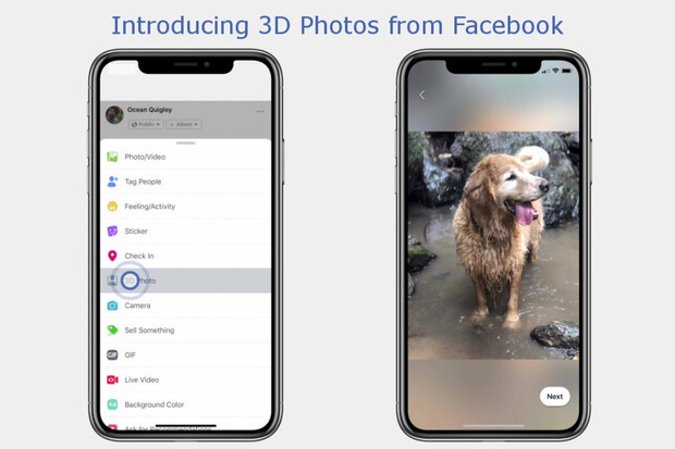 3D fotografie na Facebooku zatím pouze pro majitele iPhonů. Je o co stát?