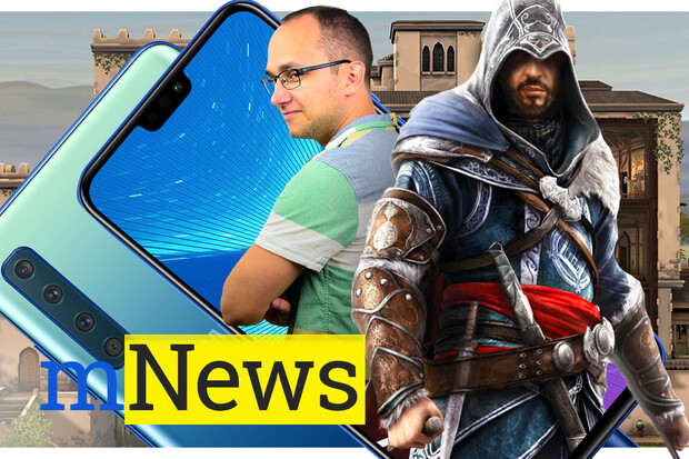 Samsung má 4 foťáky, Honor nemá rámečky a další zprávy týdne