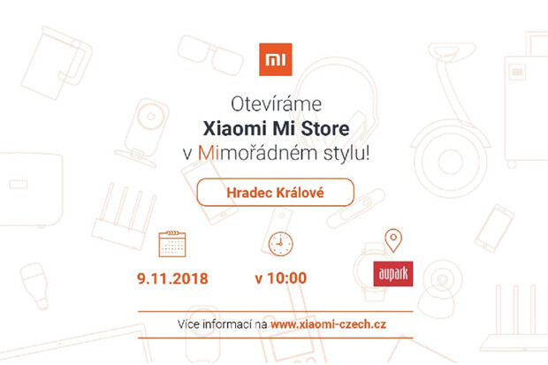 Otevírá se další Mi Store v Hradci Králové. Slevy a soutěže budou trvat celý den